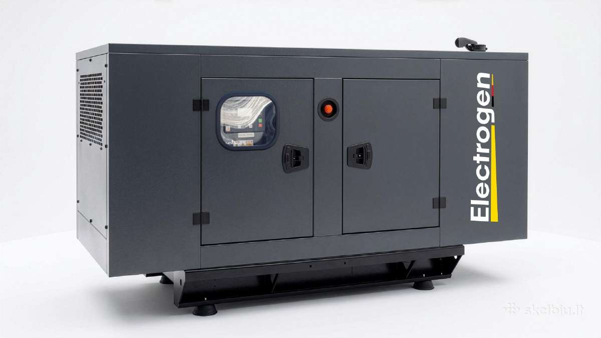 Dyzeliniai elektros generatoriai nuo 12kva