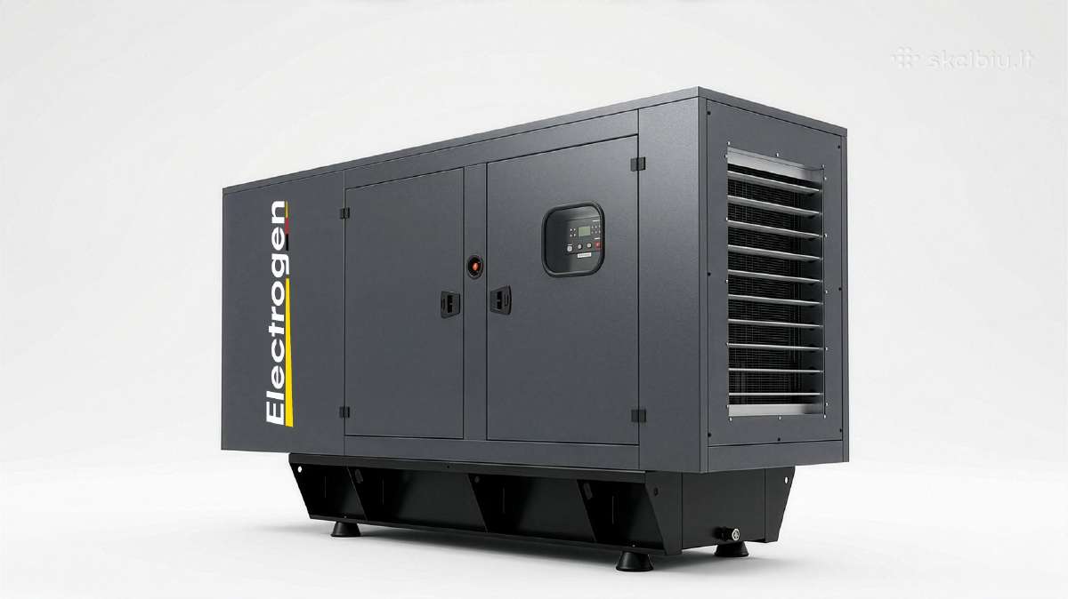 Dyzeliniai elektros generatoriai nuo 12kva - nuotraukos Nr. 9