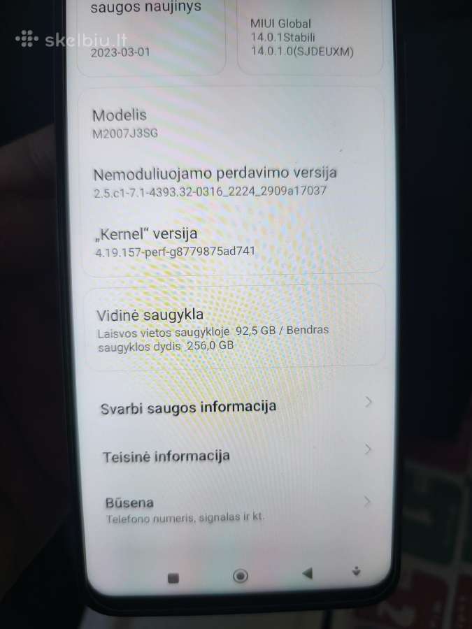 Xiaomi Mi 10t Pro telefonas - nuotraukos Nr. 9