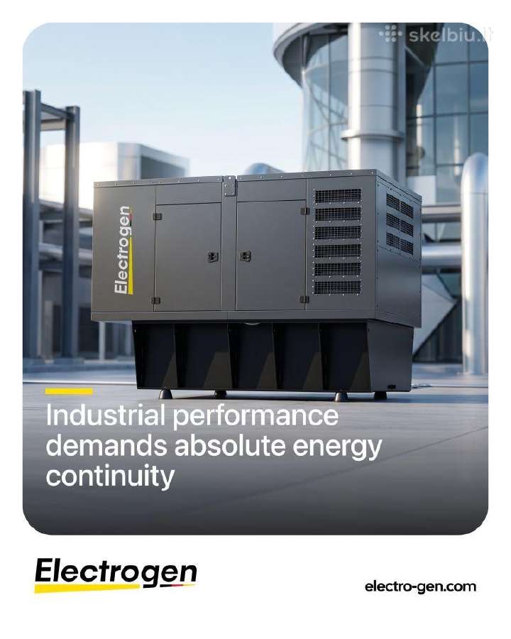Dyzeliniai elektros generatoriai nuo 12kva - nuotraukos Nr. 2