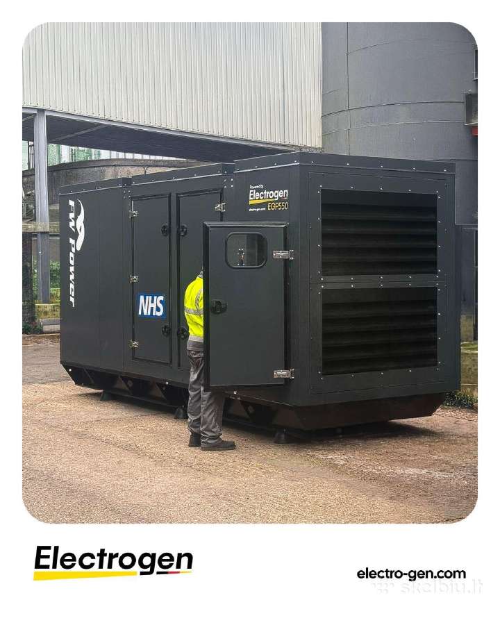 Dyzeliniai elektros generatoriai nuo 12kva - nuotraukos Nr. 3