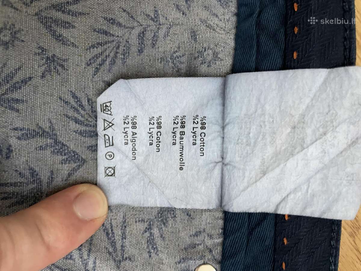 Tom Ford Slim Fit penkių kišenių kelnės - nuotraukos Nr. 7