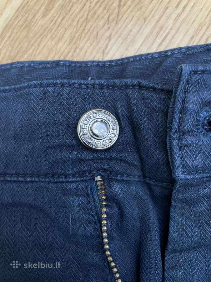 Tom Ford Slim Fit penkių kišenių kelnės - nuotraukos Nr. 5