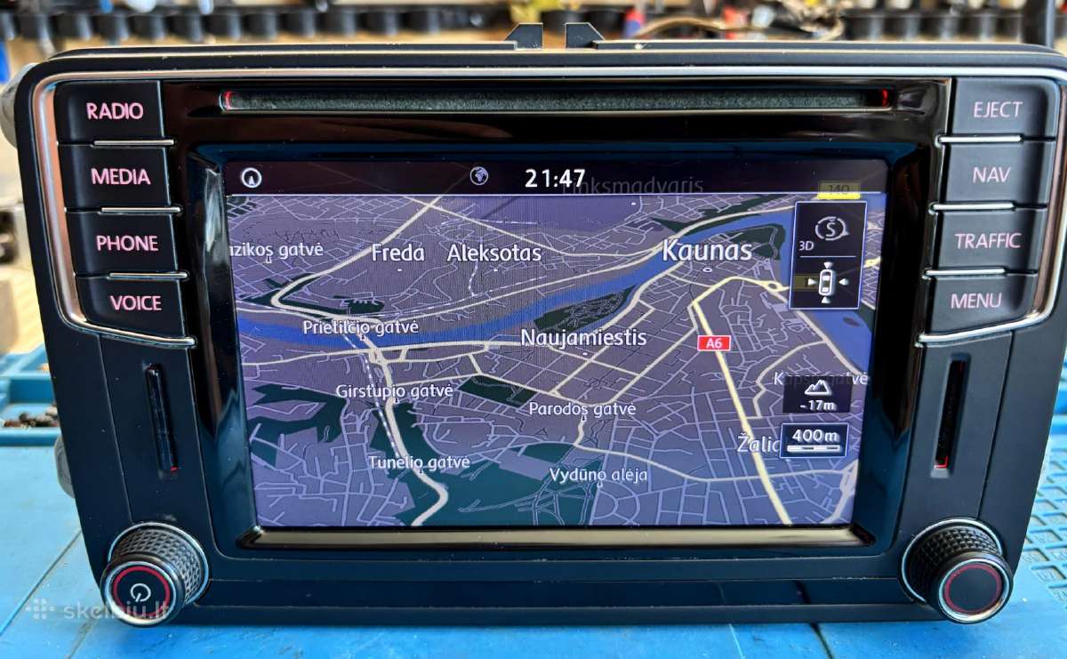 VW Discover Media Mib2 Carplay auto - nuotraukos Nr. 3