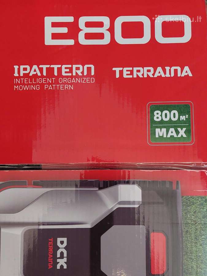 Robotas žoliapjovė Dck Terraina E800 / Kdrm308 - nuotraukos Nr. 5