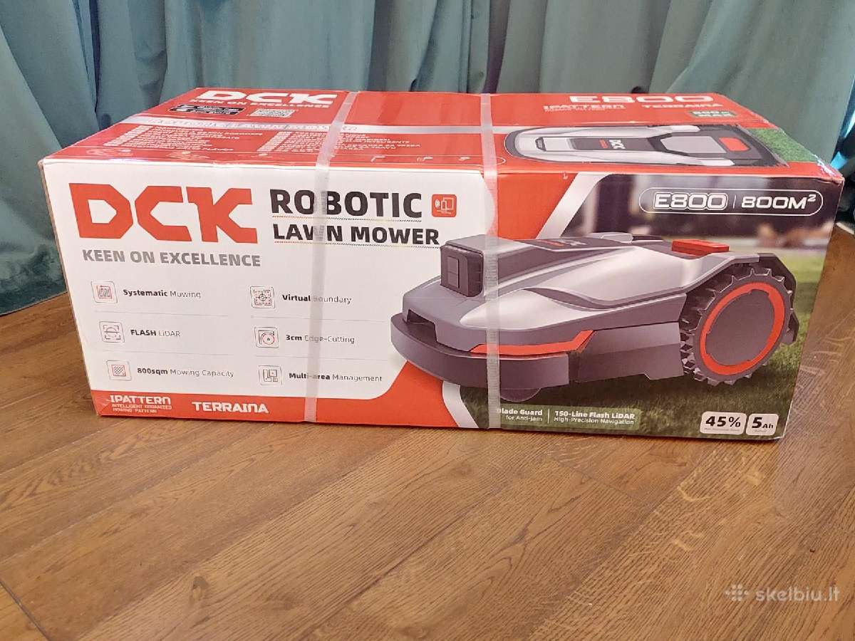 Robotas žoliapjovė Dck Terraina E800 / Kdrm308 - nuotraukos Nr. 2