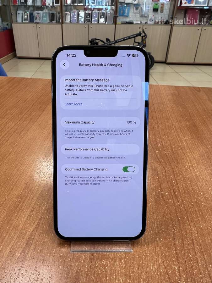 Apple iPhone 13 Pro Max 256 GB (Naudotas) - nuotraukos Nr. 3