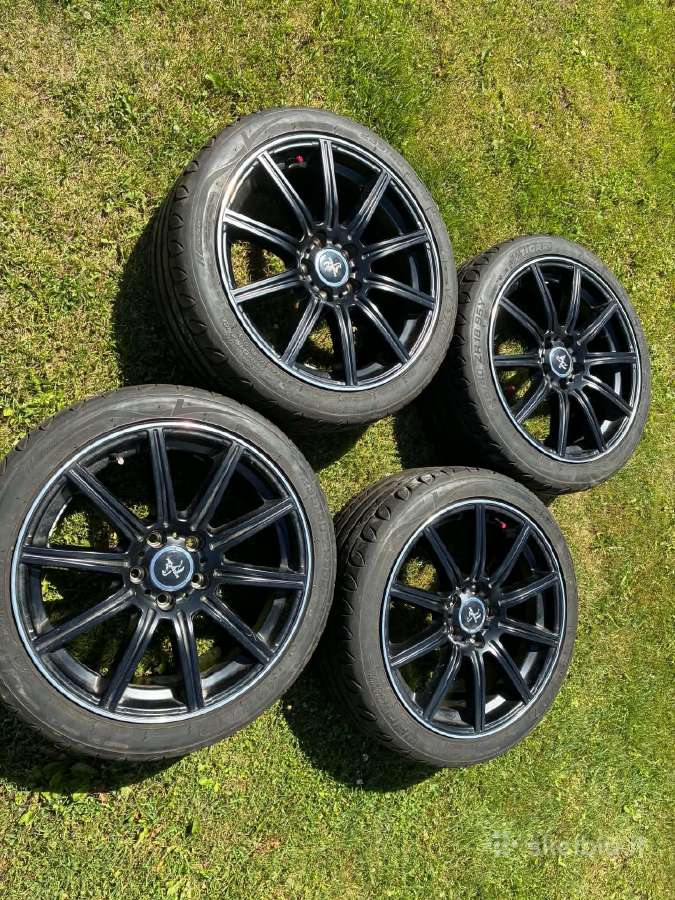Parduodami R18 ratlankiai su padangomis – 500 €