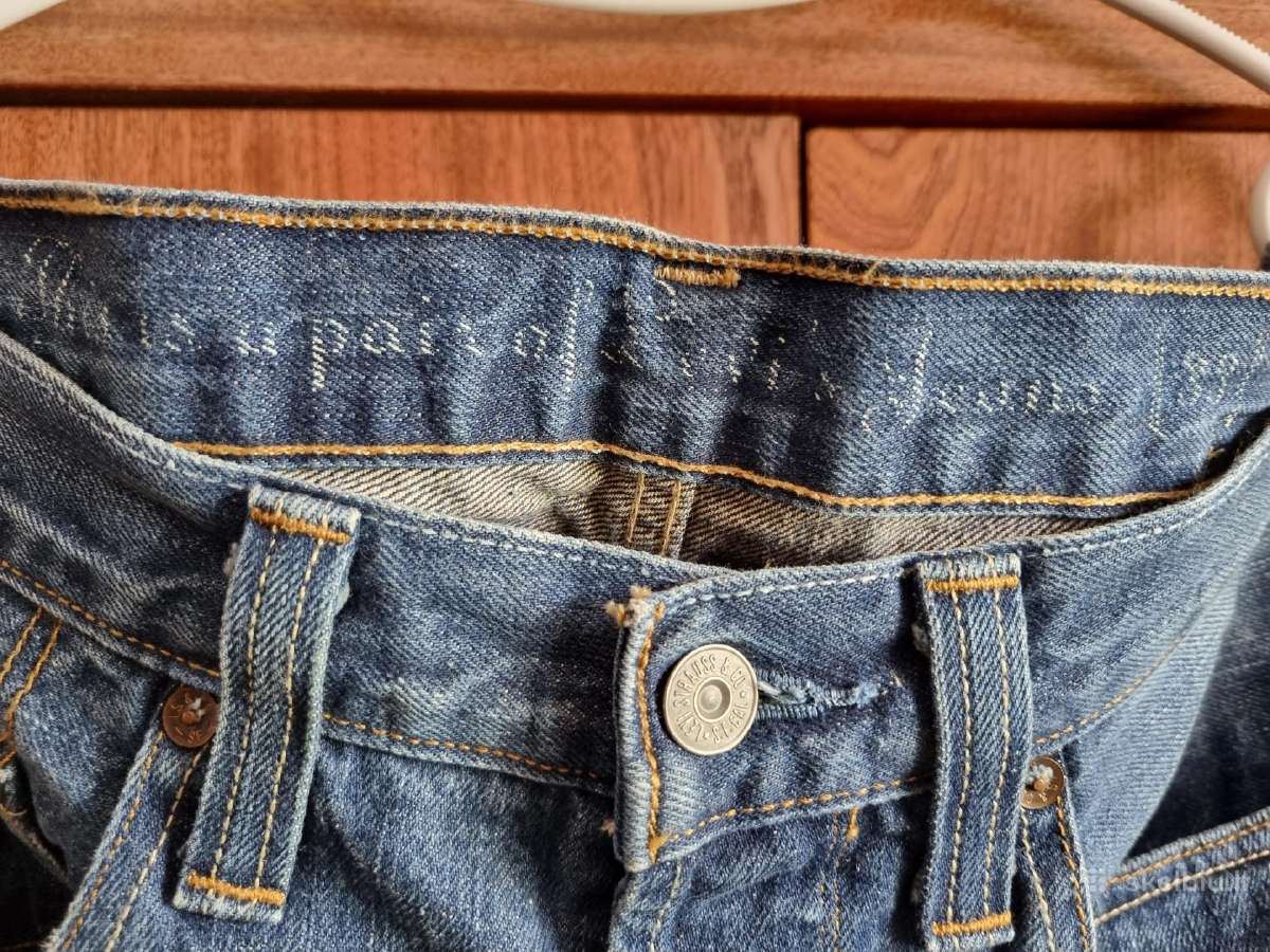 Džinsai Levi Strauss W33 L32 - nuotraukos Nr. 4