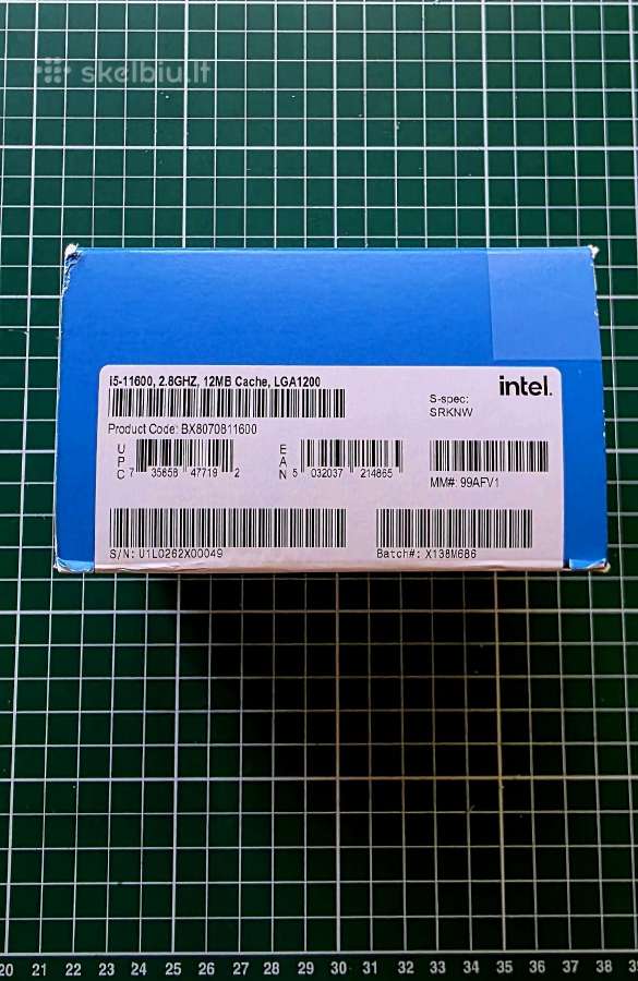Procesorius Intel Core i5-11600 - nuotraukos Nr. 2