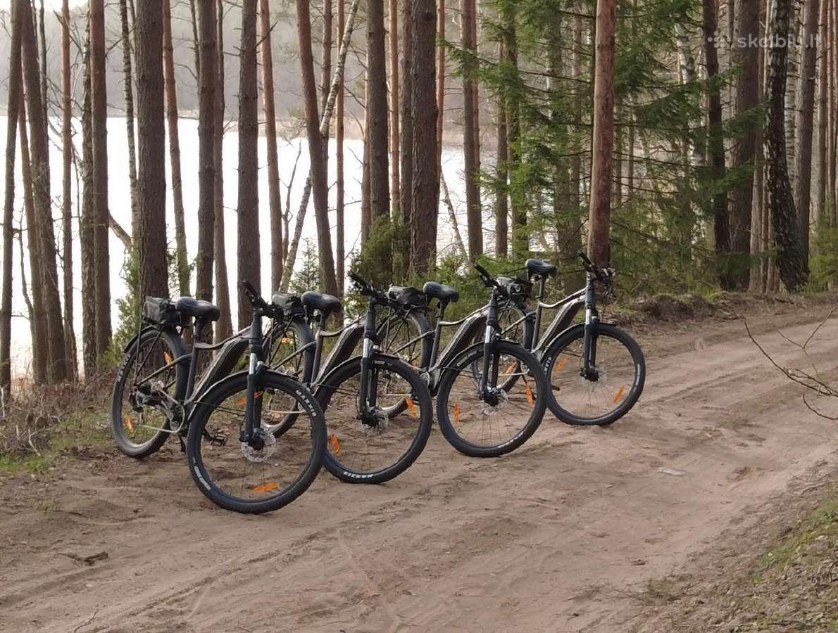 Elektriniai kalnų dviračiai nuomai – Palūšė - nuotraukos Nr. 4