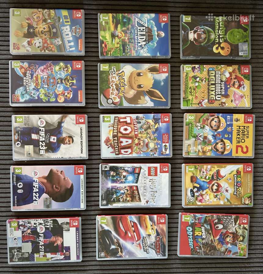 Nintendo Switch žaidimai - nuotraukos Nr. 2
