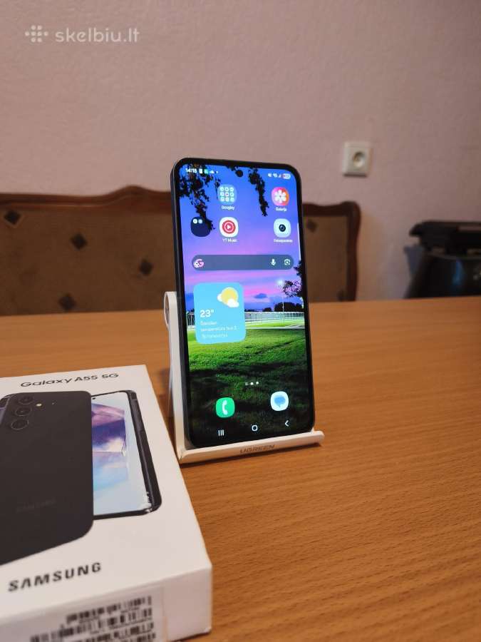 Juodas Samsung Galaxy A55,128gb