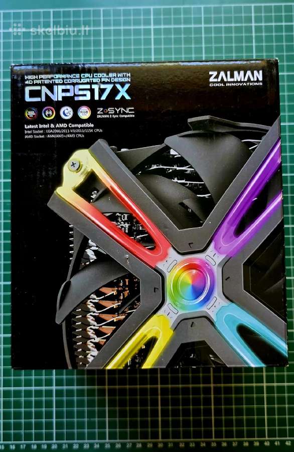 Cpu aušintuvas Zalman Cnps17x