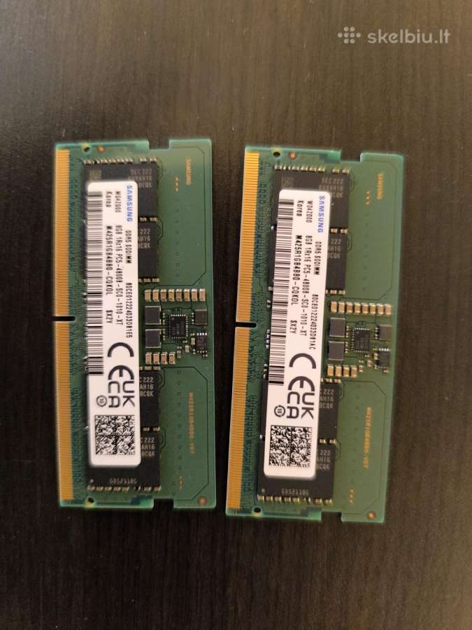Ddr5 16gb 4800mhz cl40 samsung RAM