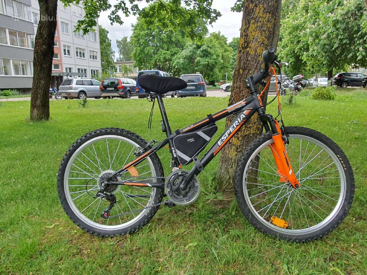 Kalnų dviratis 24" (universalus) - nuotraukos Nr. 2