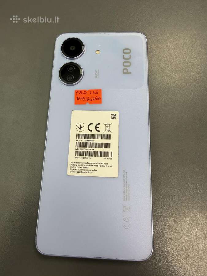 Xiaomi Poco C65 8/256gb su garantija - nuotraukos Nr. 2