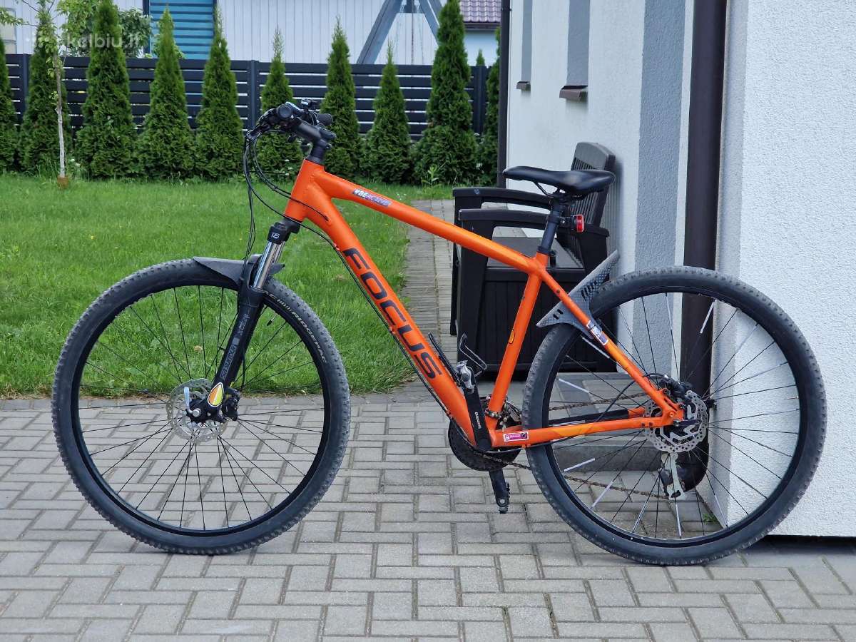 Parduodu naudotą dviratį. 3x8 Focus