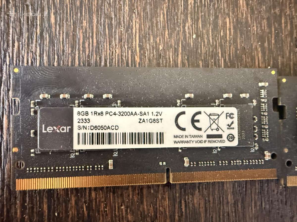 Nešiojamo kompiuterio atmintis Lexar2x8 GB Ddr4 - nuotraukos Nr. 2