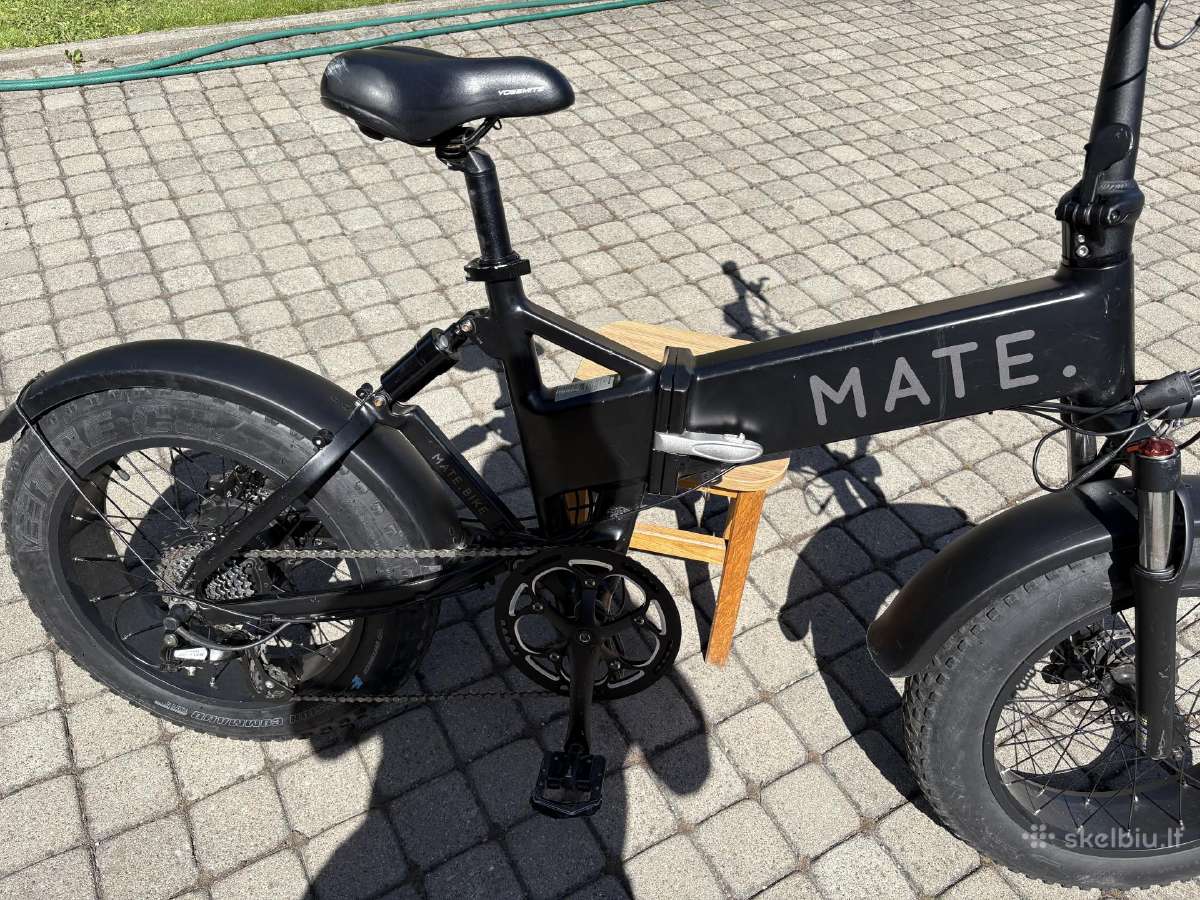 Elektrinis Dviratis Mate X - nuotraukos Nr. 4