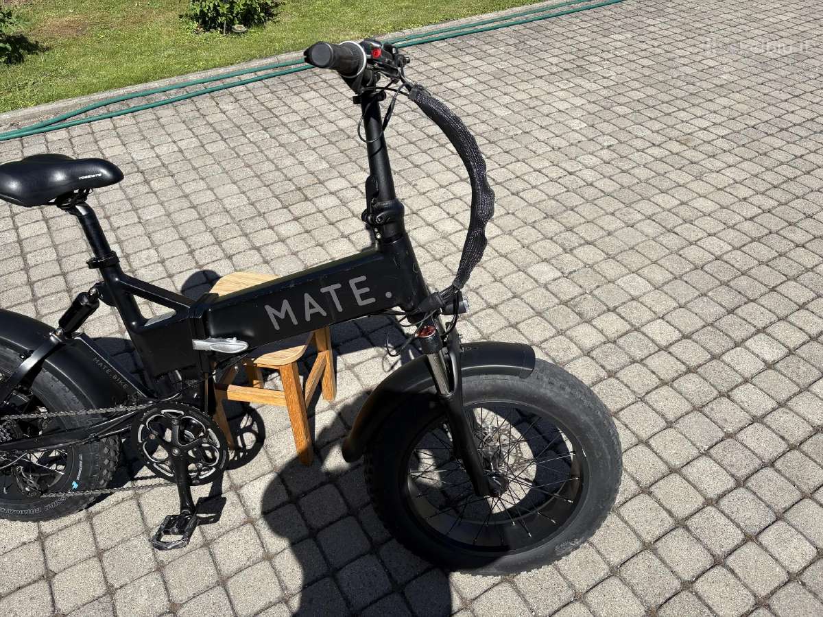 Elektrinis Dviratis Mate X - nuotraukos Nr. 5