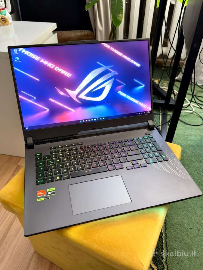 Galingas Asus Rog Strix G17 žaidimų kompiuteris
