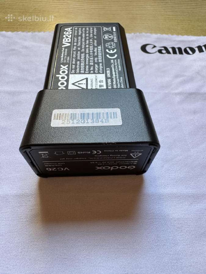 Godox V1 Blykstė Canon - nuotraukos Nr. 3