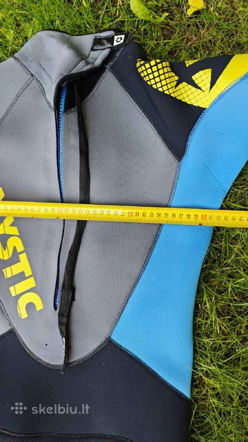 Hidrokostiumas Mystic Crossfire 4/3 mm Back Zip - nuotraukos Nr. 11