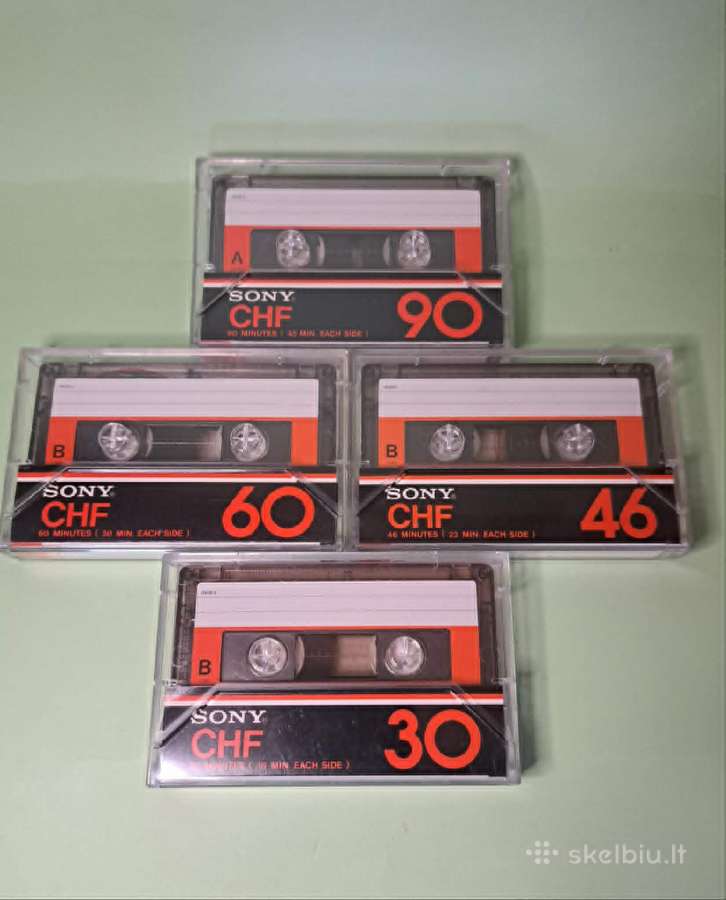 Sony chf kasetės