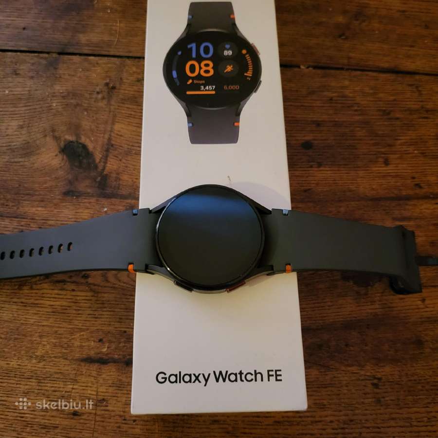 Galaxy watch Fe tik panaudotas dvi dienas Skubiai