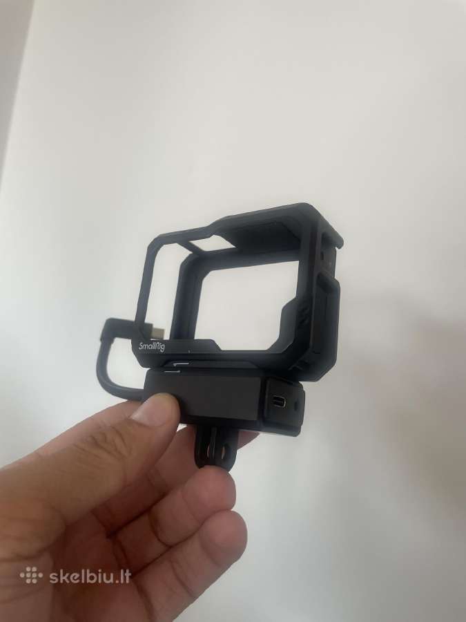 Gopro 9-12 Smallrig Cage ir Audio adapteris