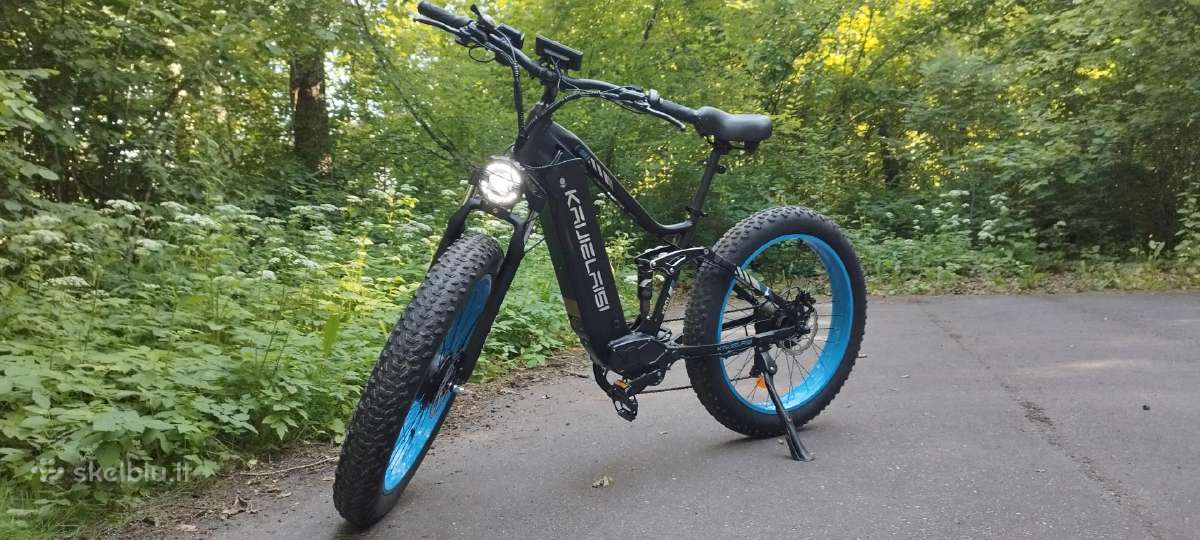 60v Fat bike Elektrinis Dviratis