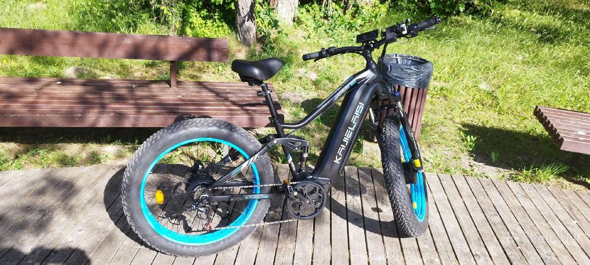 60v Fat bike Elektrinis Dviratis - nuotraukos Nr. 2