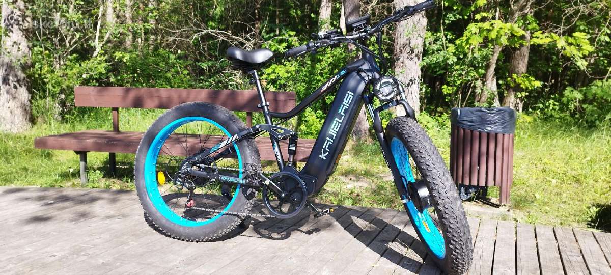 60v Fat bike Elektrinis Dviratis - nuotraukos Nr. 3