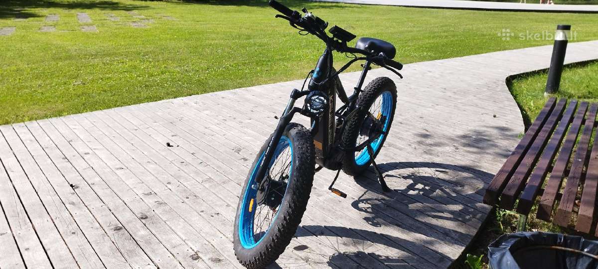 60v Fat bike Elektrinis Dviratis - nuotraukos Nr. 4