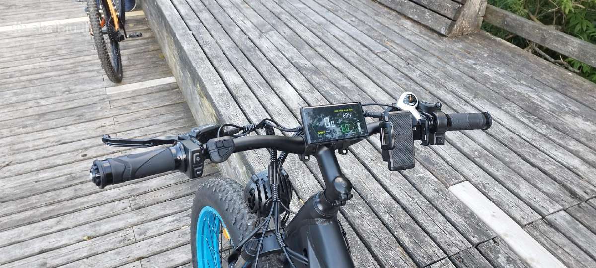 60v Fat bike Elektrinis Dviratis - nuotraukos Nr. 6