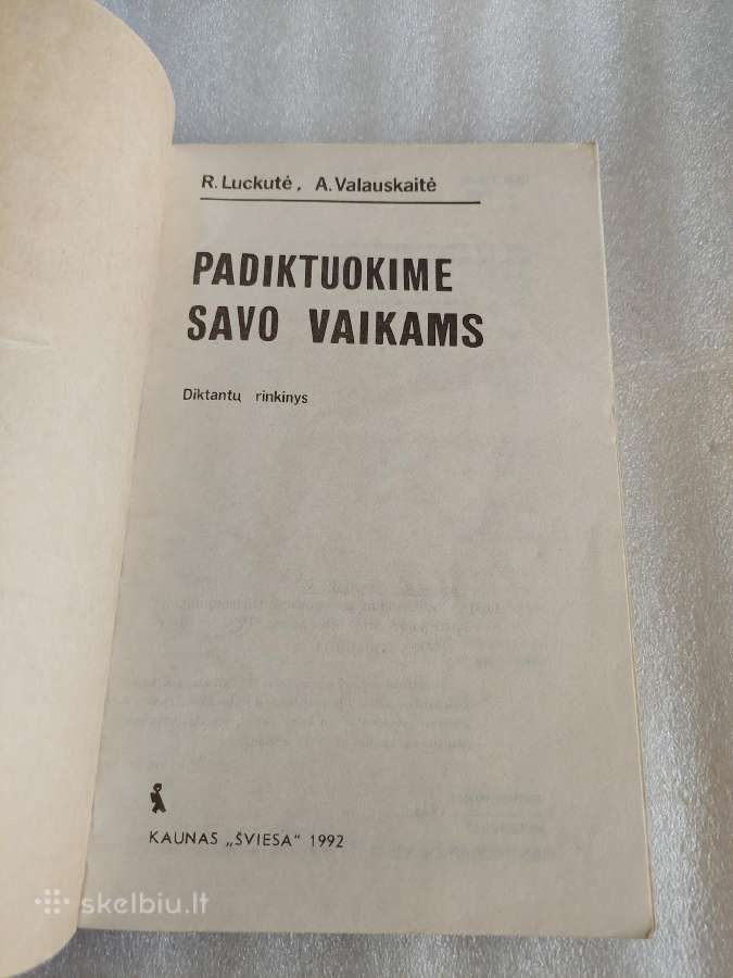 Padiktuokime savo vaikams - nuotraukos Nr. 2