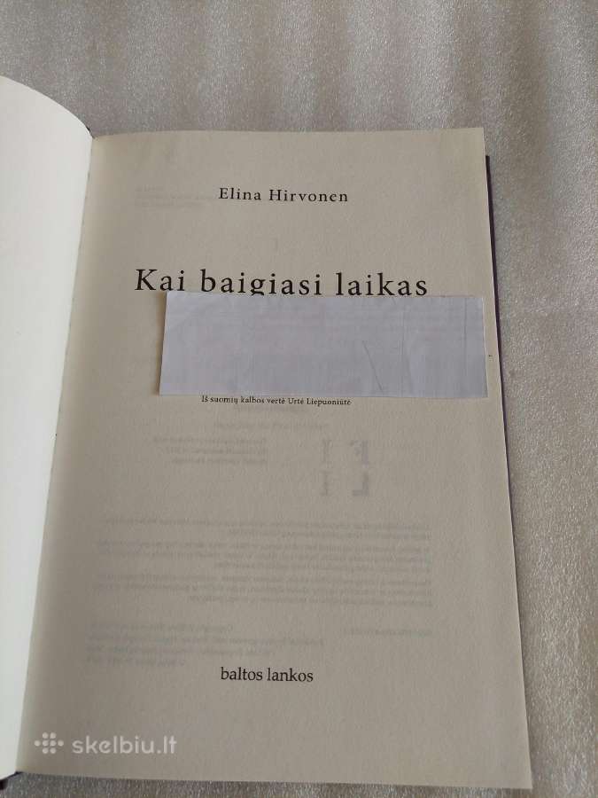 Kai baigiasi laikas - nuotraukos Nr. 2