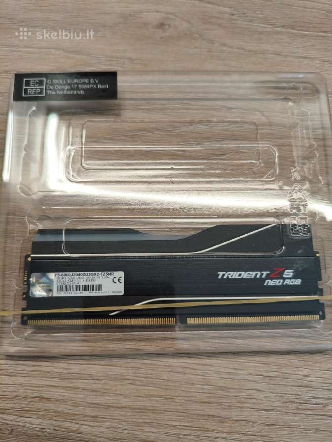 1x 32gb RAM ddr5 6000