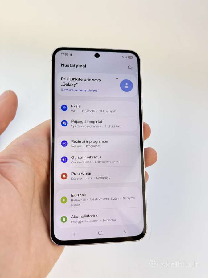 Samsung Galaxy A56 5G 128gb Awesome Pink - nuotraukos Nr. 7