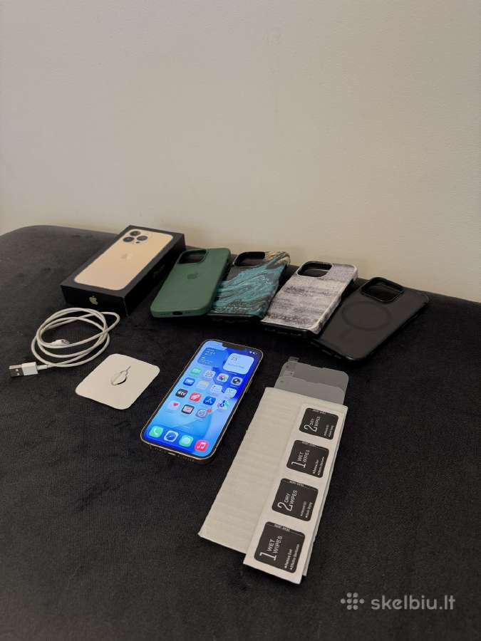 Parduodame iPhone 13 pro 128gb Gold