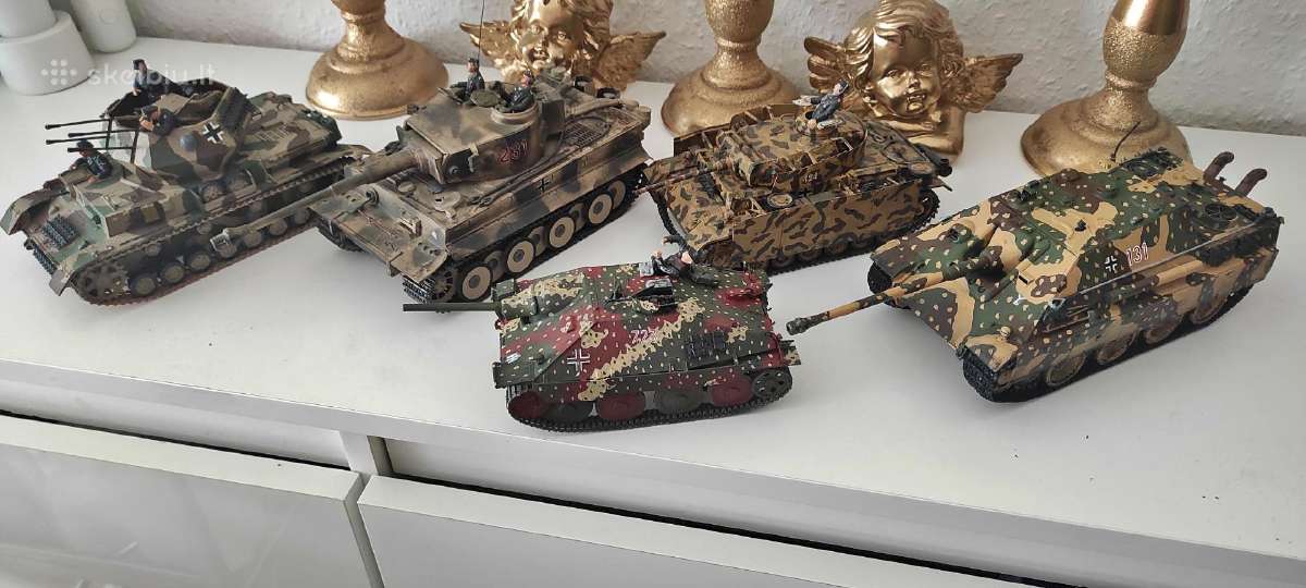 1:35 Tanku Modeliukai