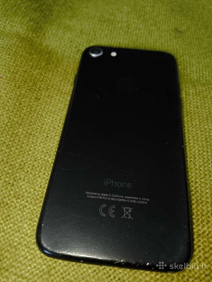 iPhone 7 Matte Black Viskas veikia Baterija 87% - nuotraukos Nr. 3