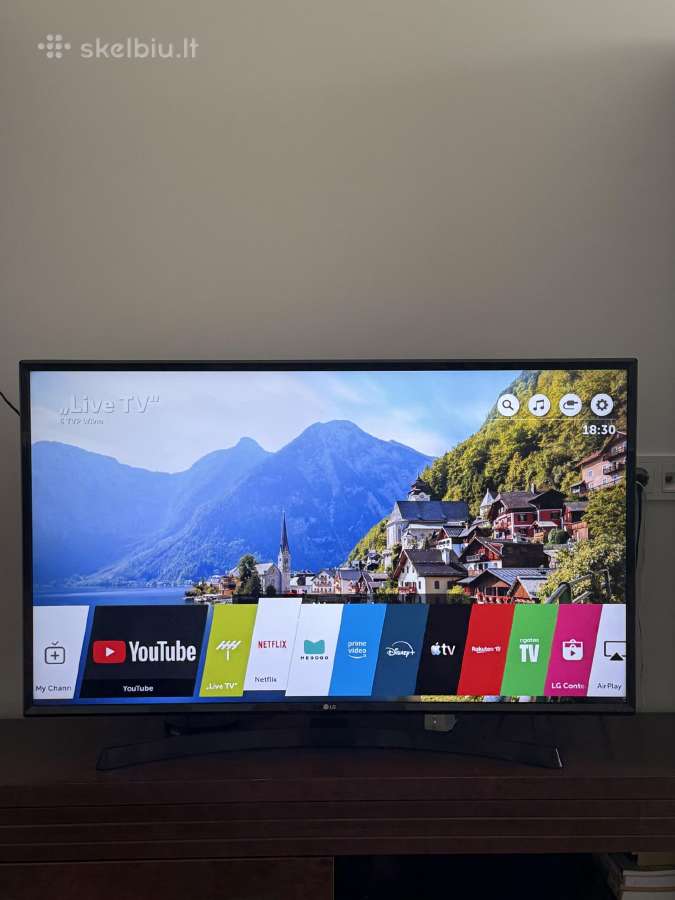LG 43 4k Uhd Smart TV 43uk6400plf – geros būklės