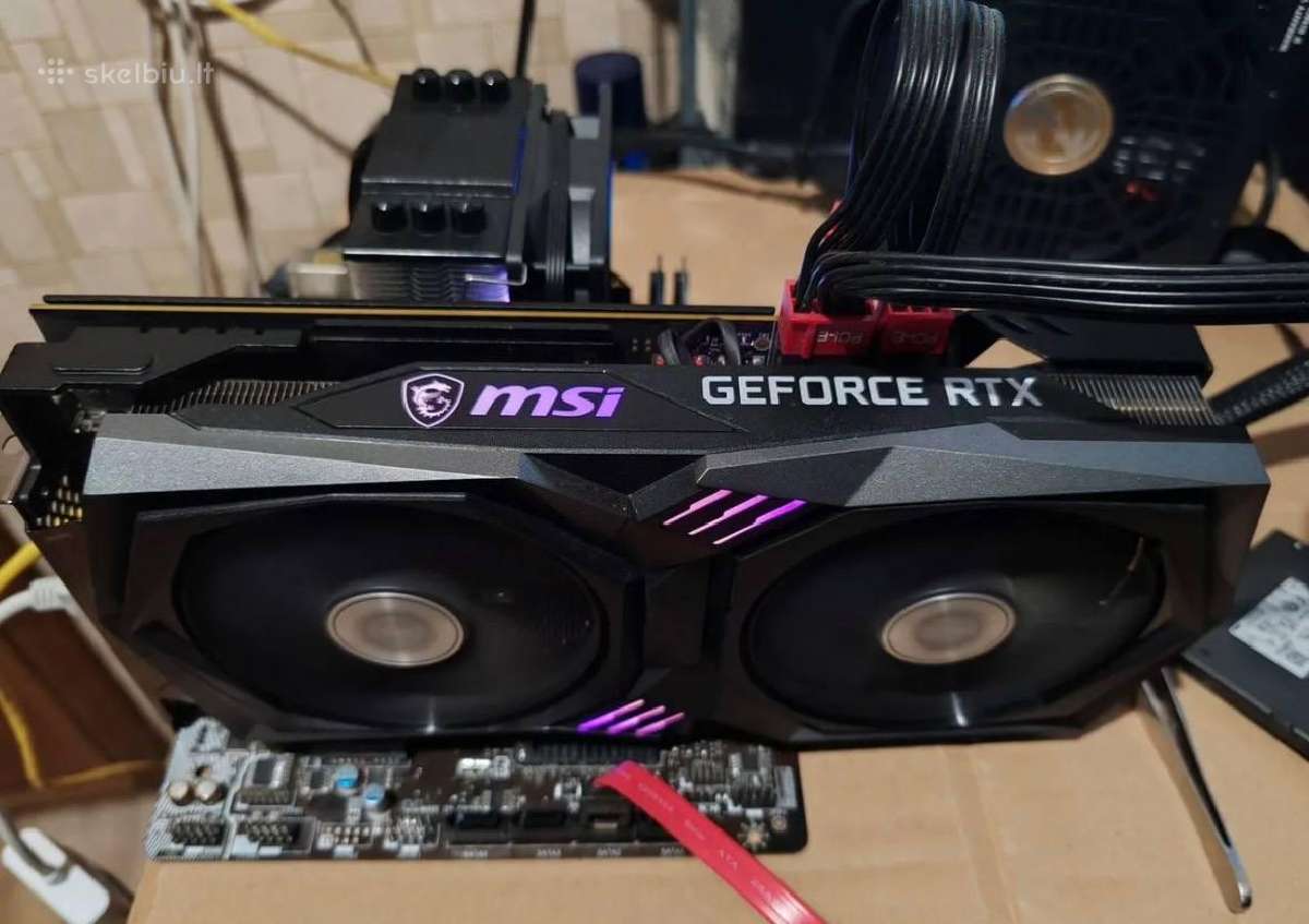 Msi Rtx 3060 Ti Gaming X vaizdo plokštė - nuotraukos Nr. 2