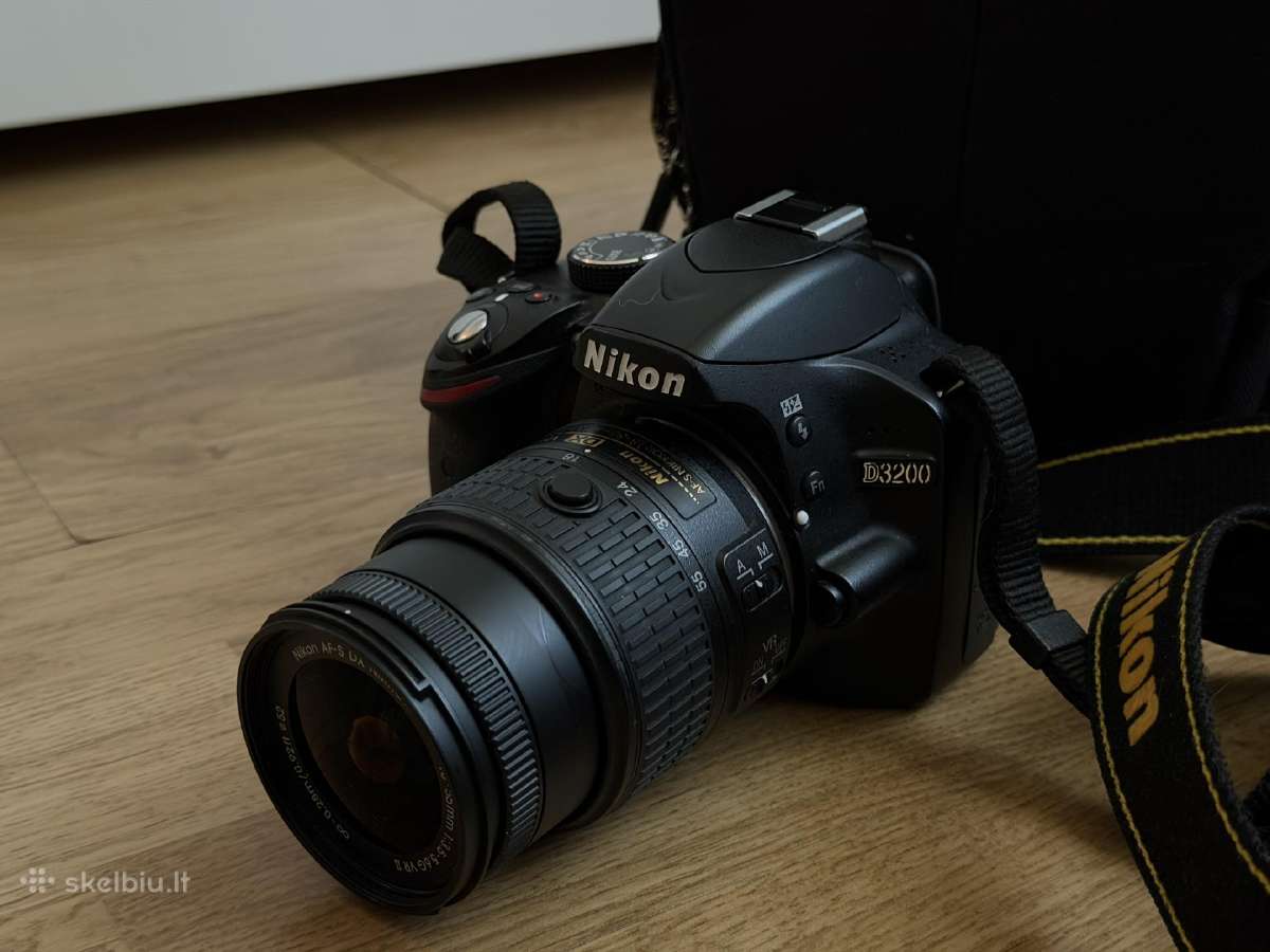 Nikon D3200 / Dslr / 18-55mm / 24k kadrų - nuotraukos Nr. 2