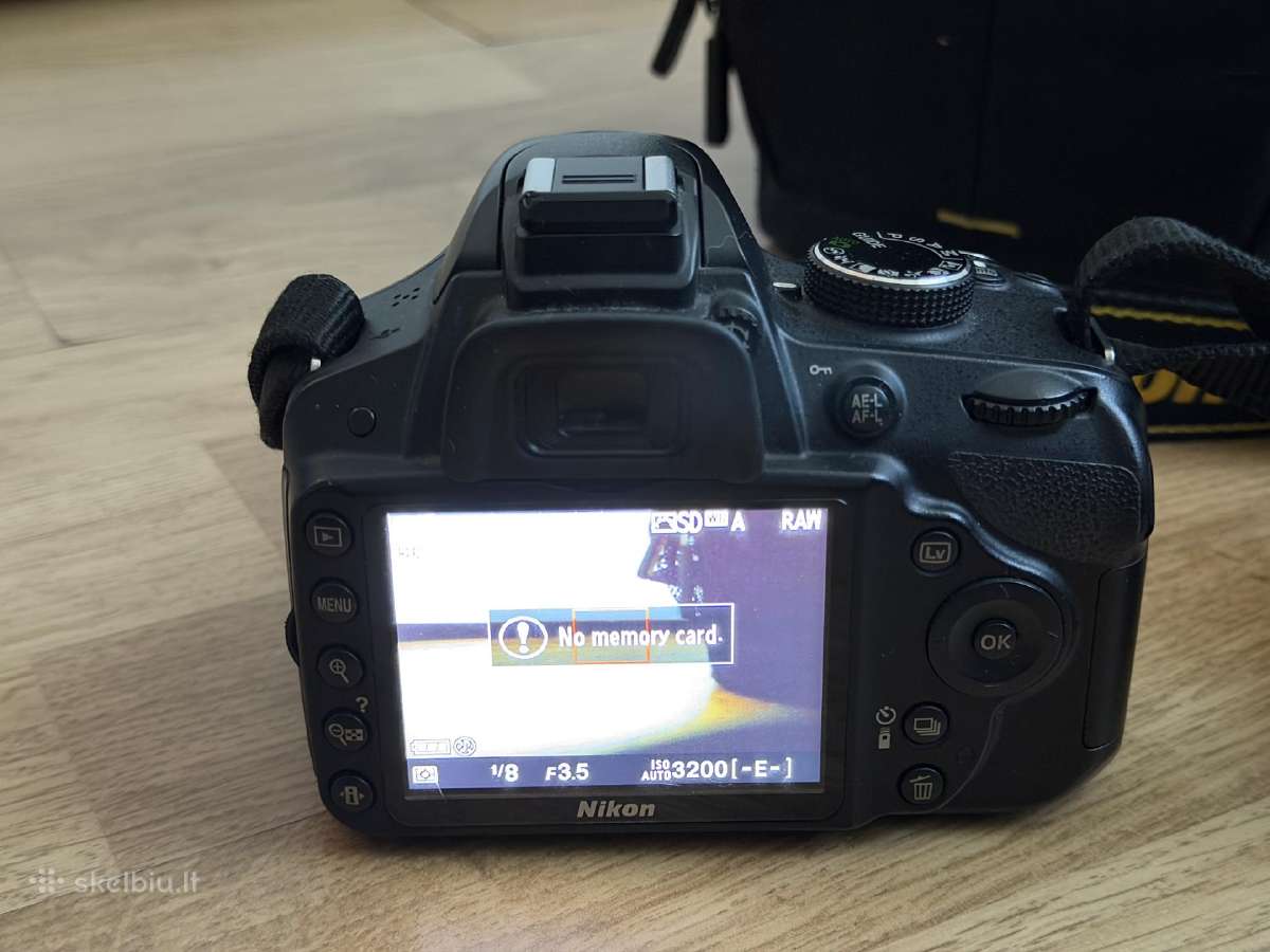 Nikon D3200 / Dslr / 18-55mm / 24k kadrų - nuotraukos Nr. 5