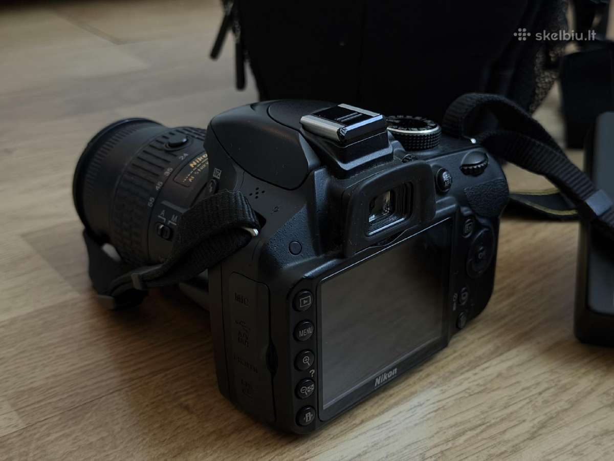 Nikon D3200 / Dslr / 18-55mm / 24k kadrų - nuotraukos Nr. 6