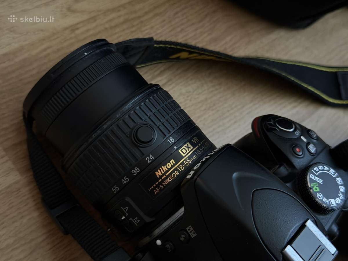 Nikon D3200 / Dslr / 18-55mm / 24k kadrų - nuotraukos Nr. 7
