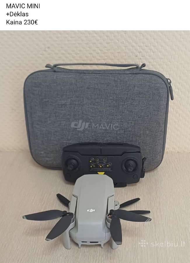 Dronas Mavic Mini +Dėklas